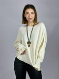 Sweater Spandex Corto Cuello Bote