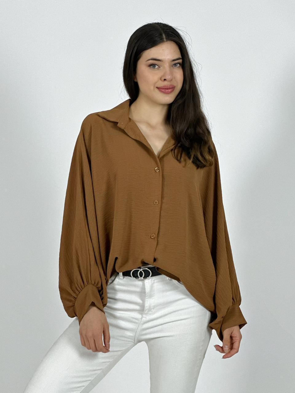 Blusa Italiana Cey Manga Globo