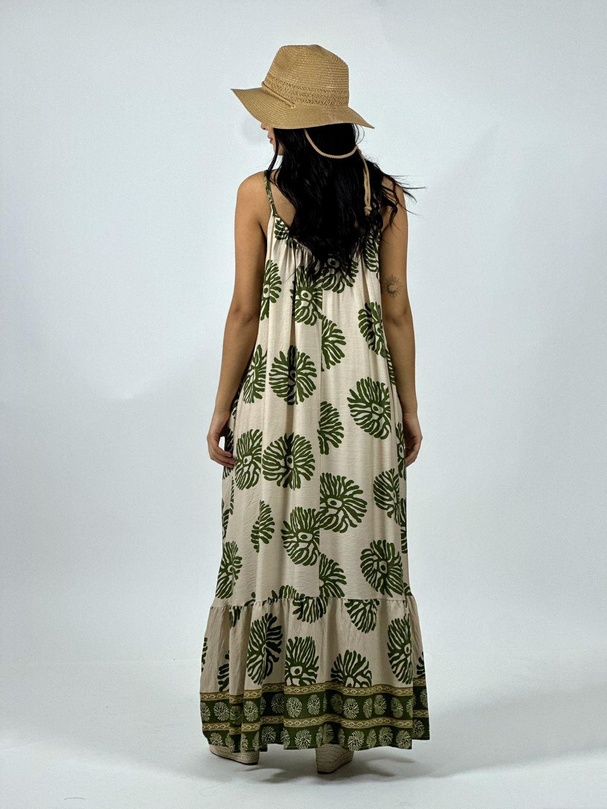 Vestido Casual Viscosa Boho Chic