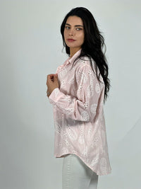 Blusa Bordado Estilo Broderi