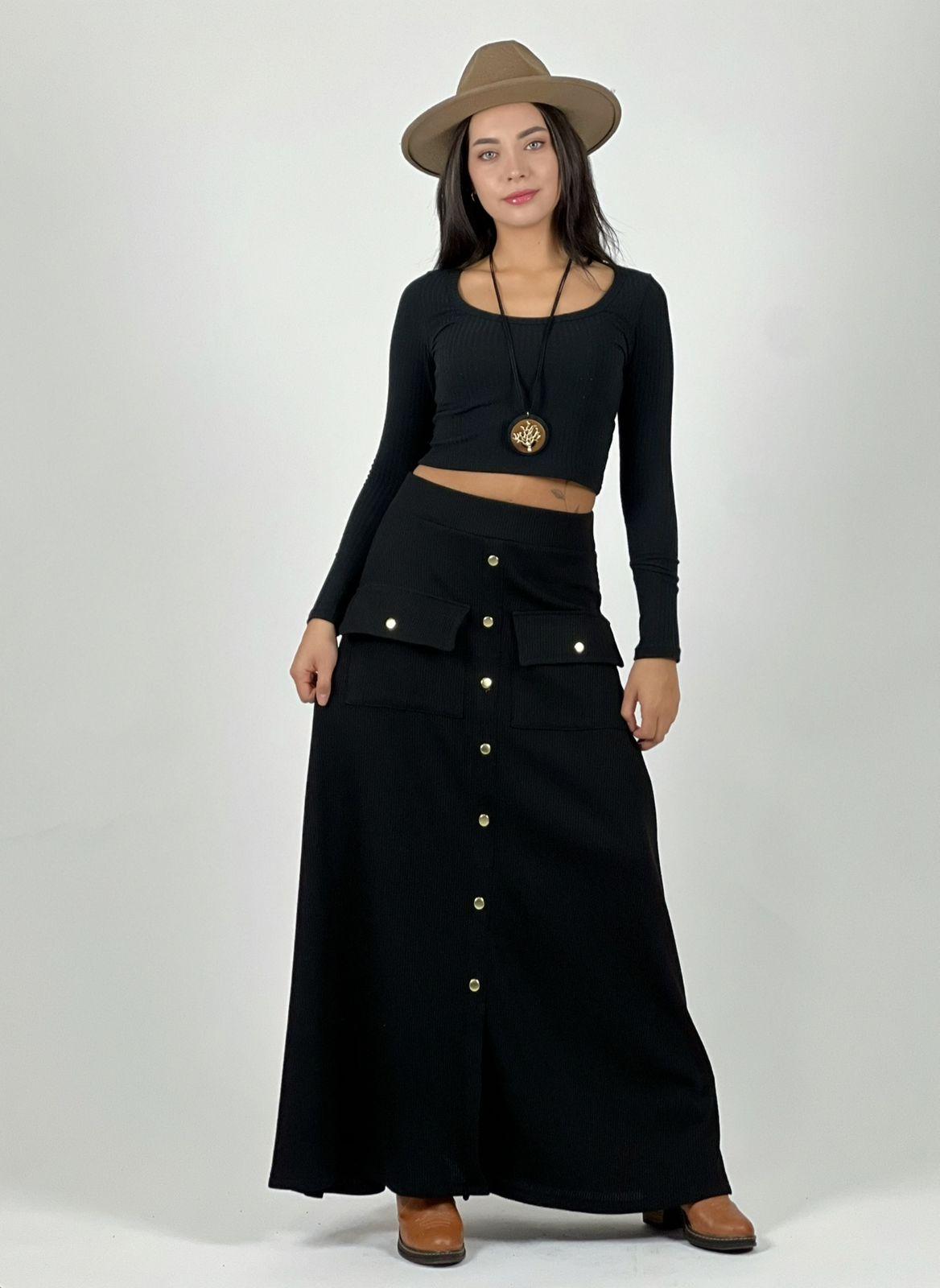 Falda Lanilla Spandex