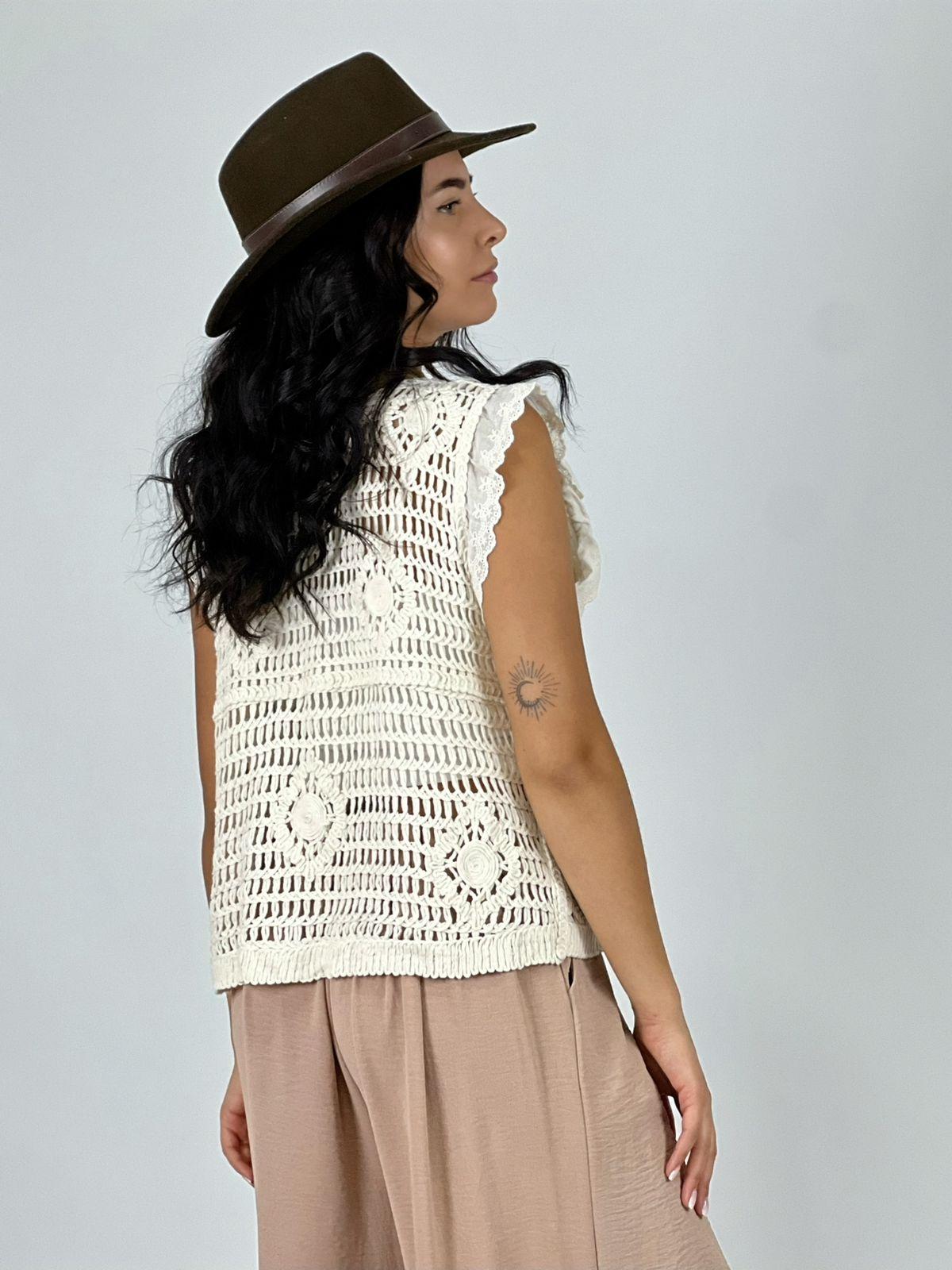 Tejido Crochet Abotonado