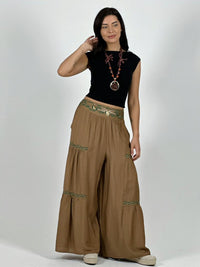 Palazzo Viscosa Toques Boho Chic