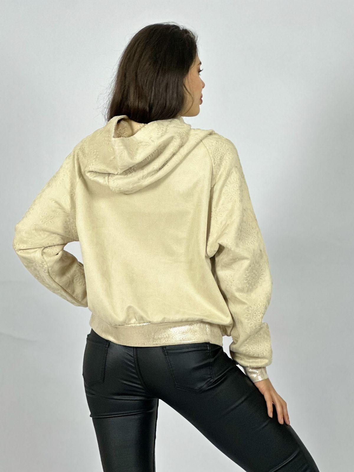 Polerón Gamuza Corazones Tachas Y Brillos
