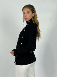 Sweater Lana Botones Dorados