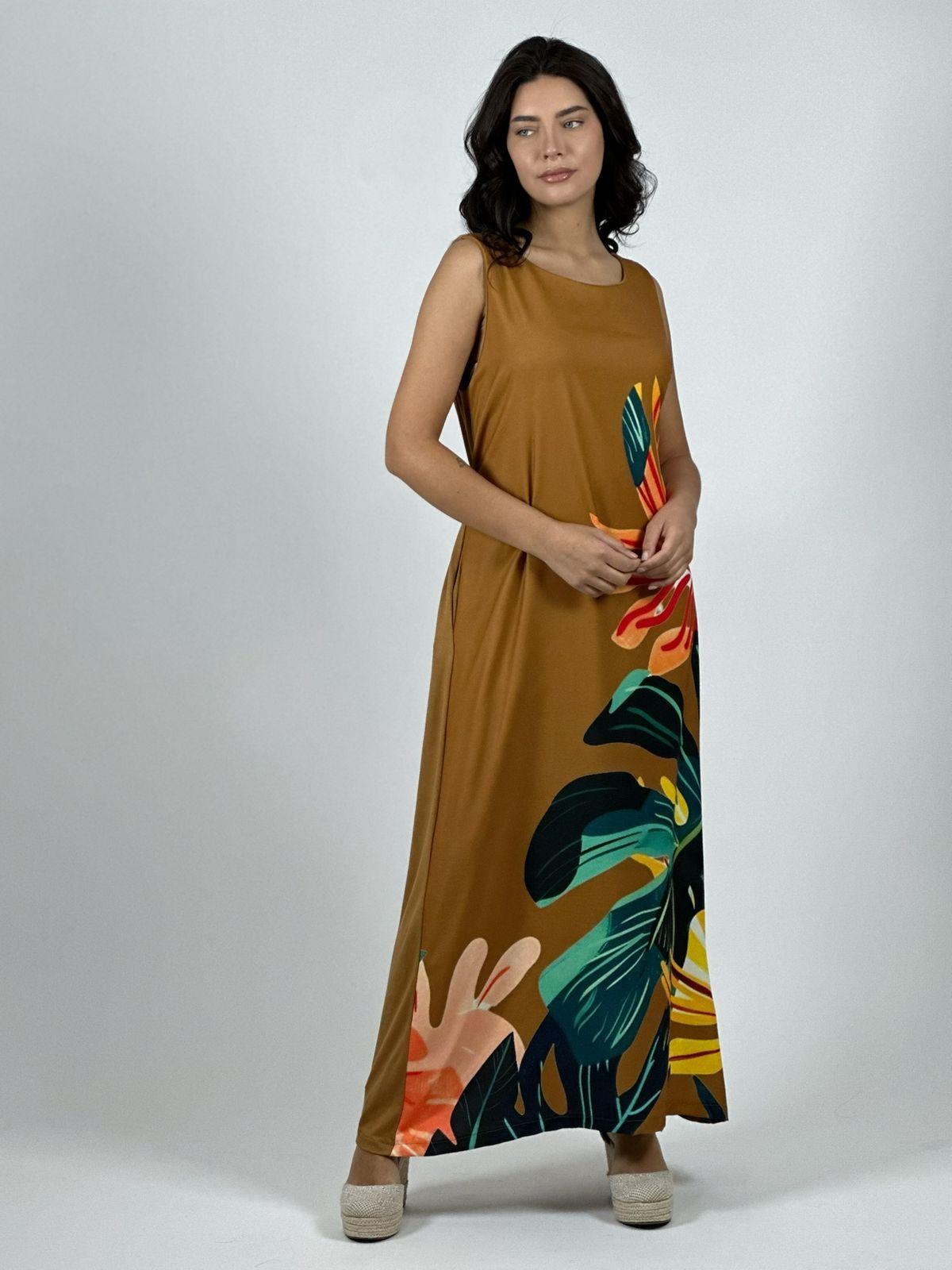 Vestido Sublimado Hojas