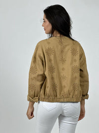 Chaqueta Mezclilla Diseño Broderi