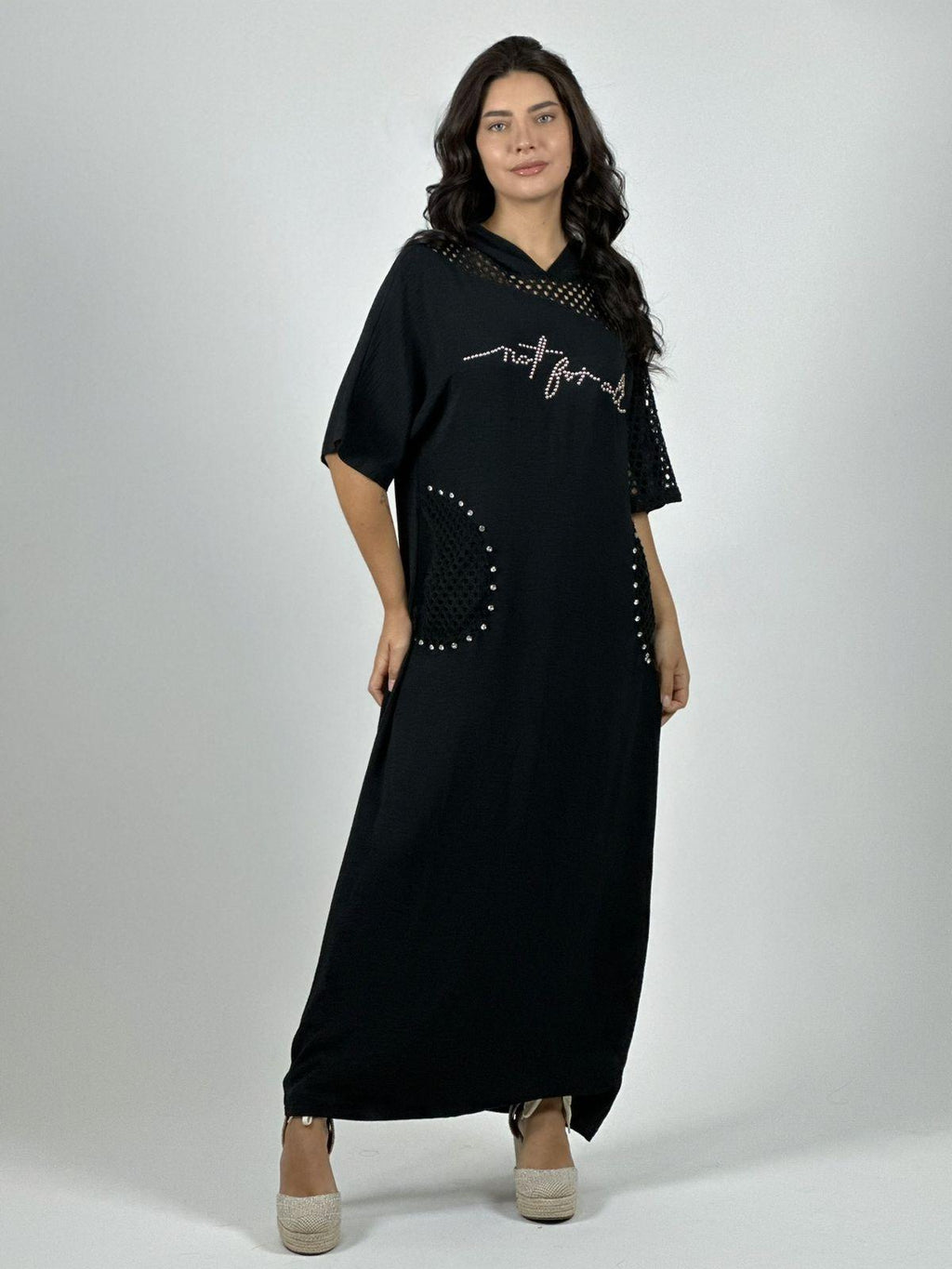 Vestido Lino Largo Holgado