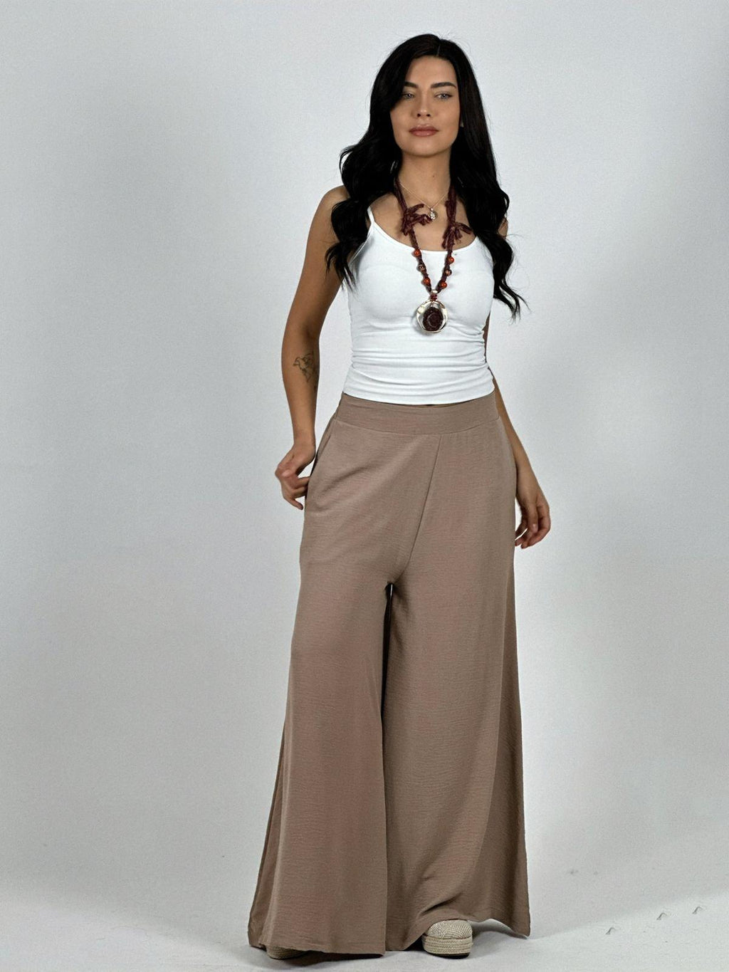 Palazzo Crepé Pretina Elasticada