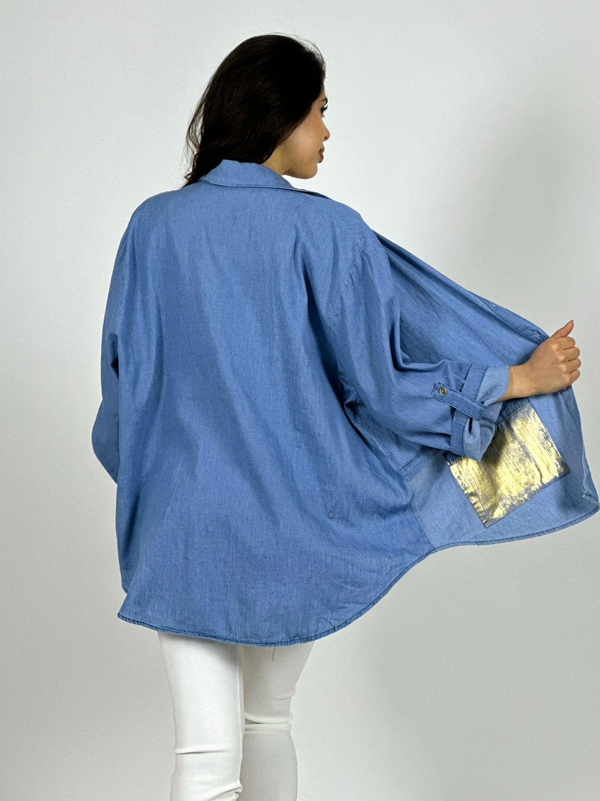 Blusa Mezclilla Estampado Snoopy