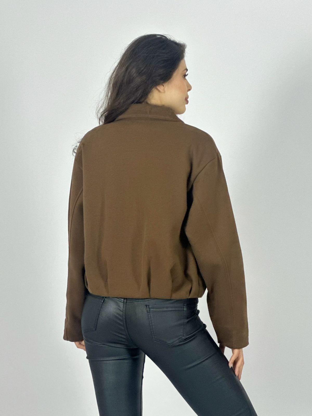 Chaqueta Bomber Paño Lisa