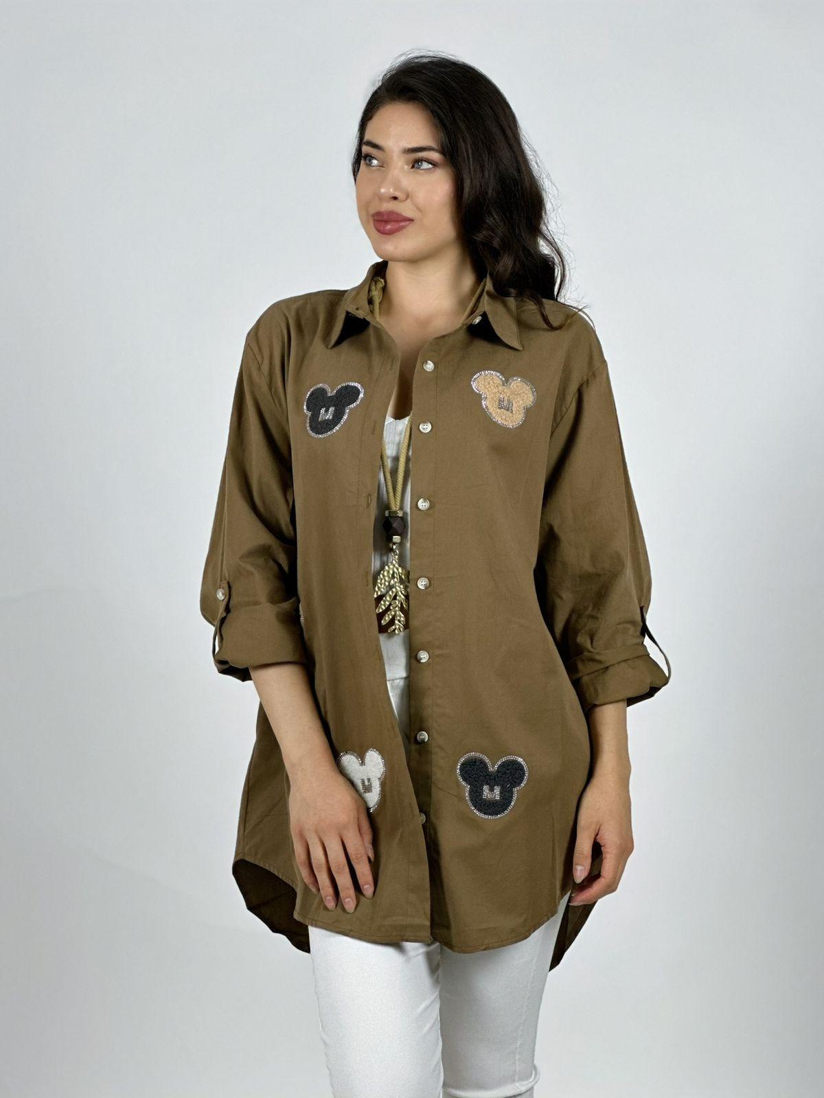 Blusón Mickey Brillantes