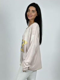 Sweater Hilo Estrella Brillante Print