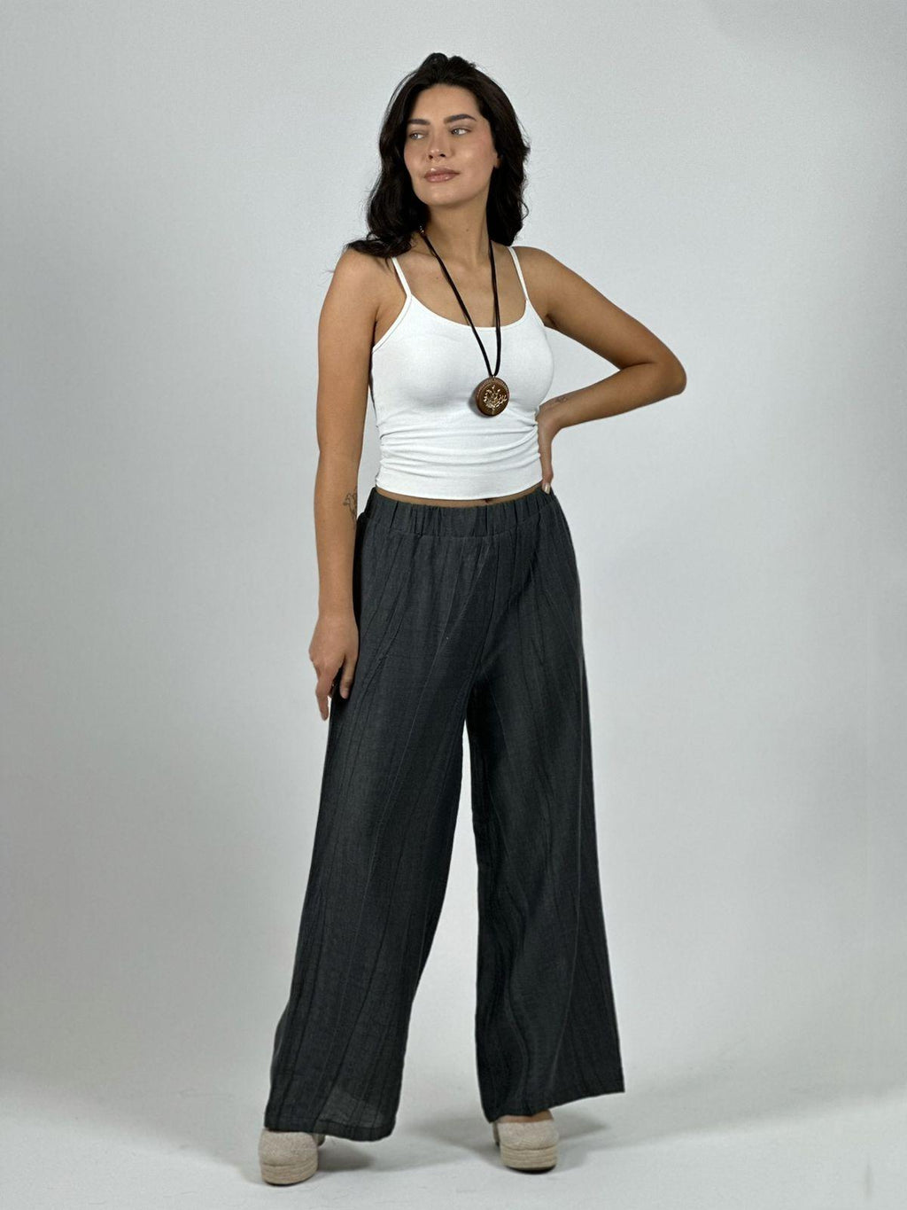 Palazzo Crepé Pretina Elasticada