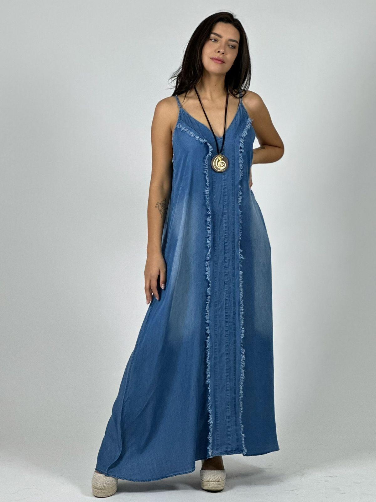 Vestido Mezclilla con Tirantes