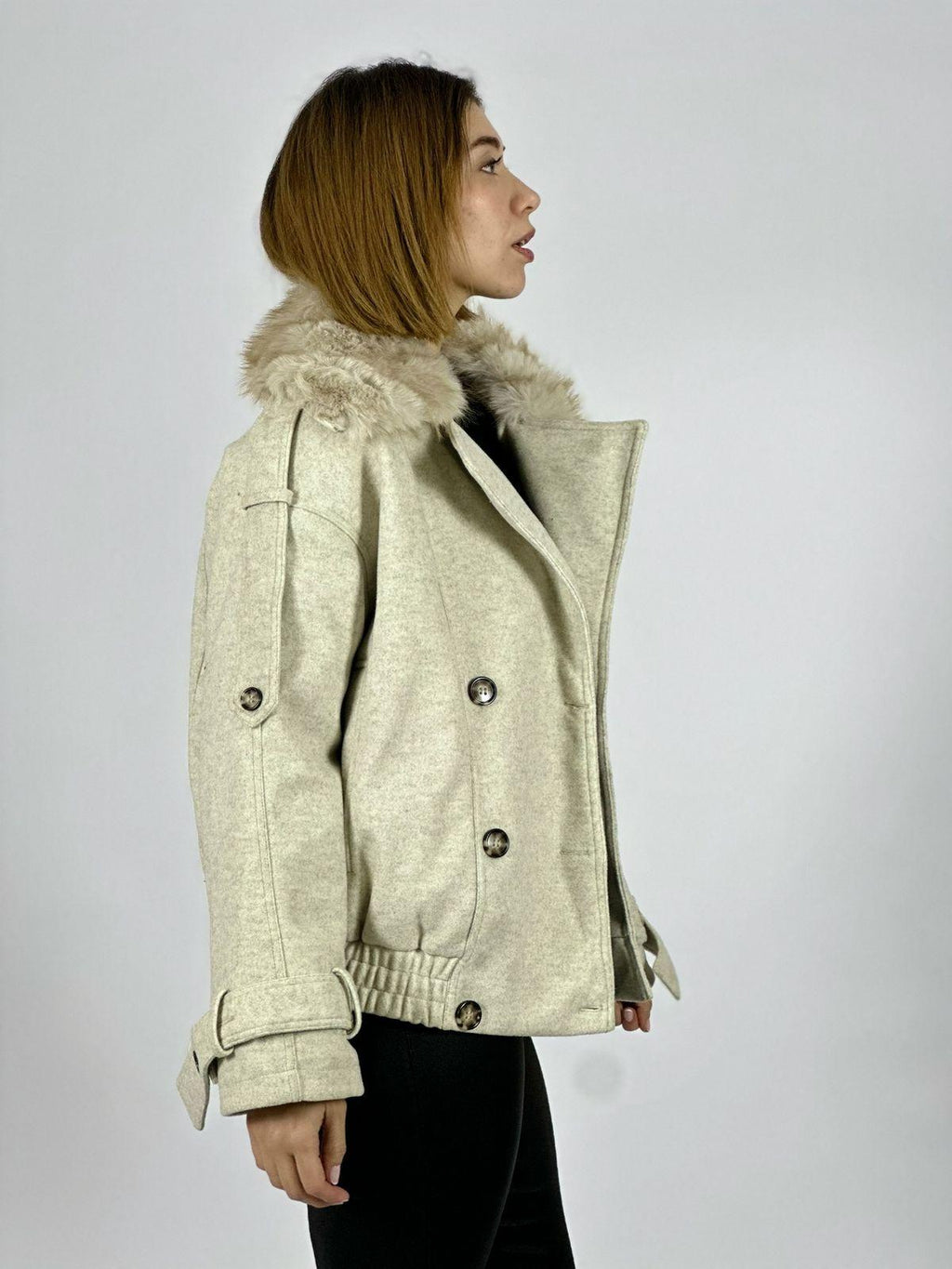 Chaqueta Aviadora de Paño