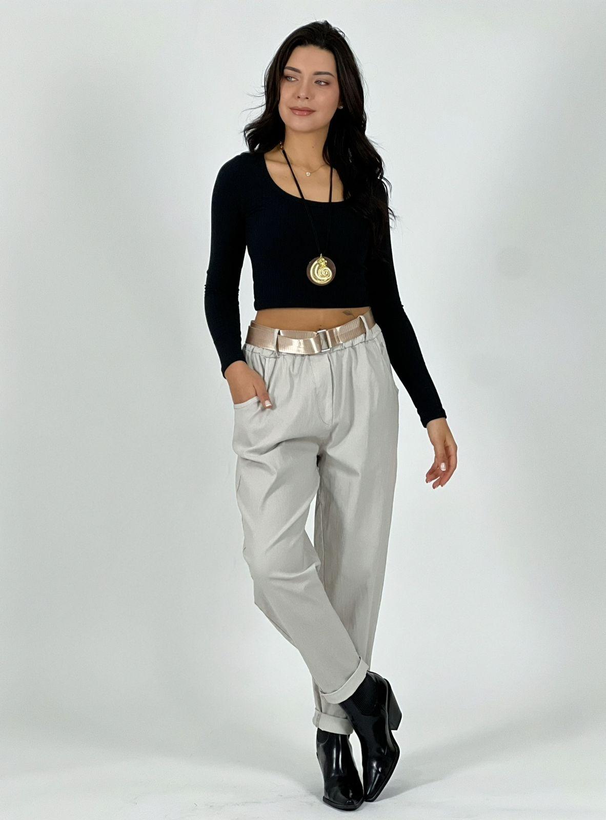 Jogger Italiano con Cinturón