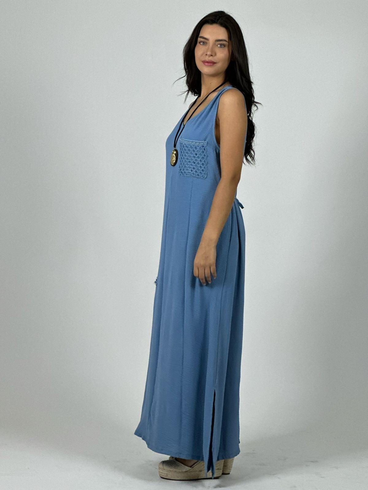 Vestido Crepé  Estrella Brillante