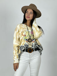 Sweater Cashmere Print