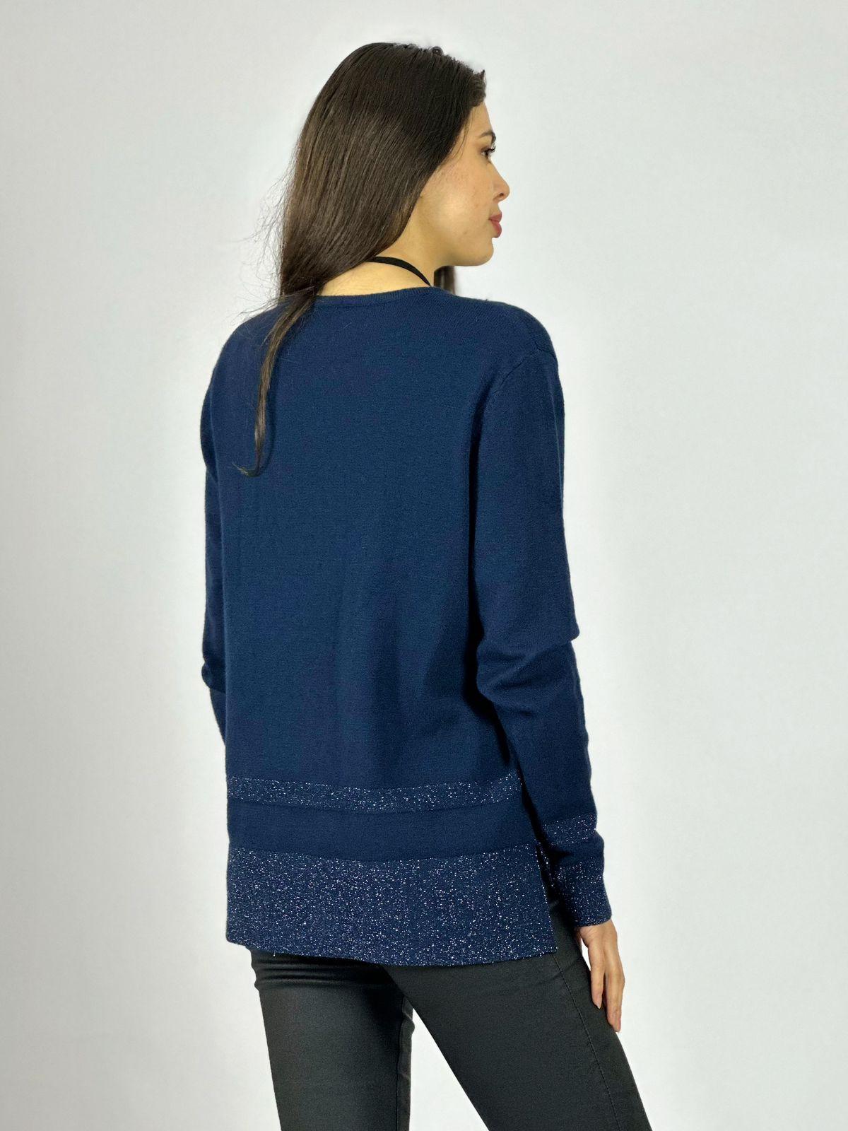 Sweater Spandex Bordes con Brillos