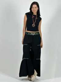 Palazzo Viscosa Toques Boho Chic