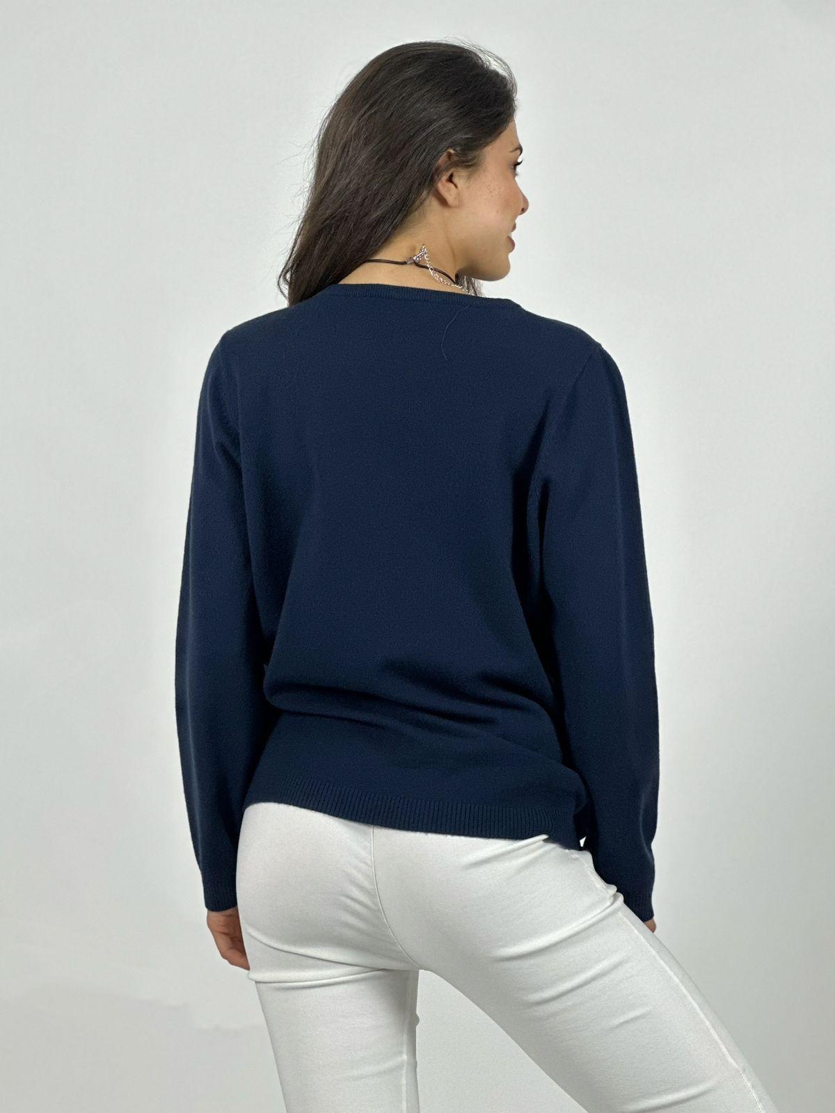 Sweater Spandex Flores y Diamantes