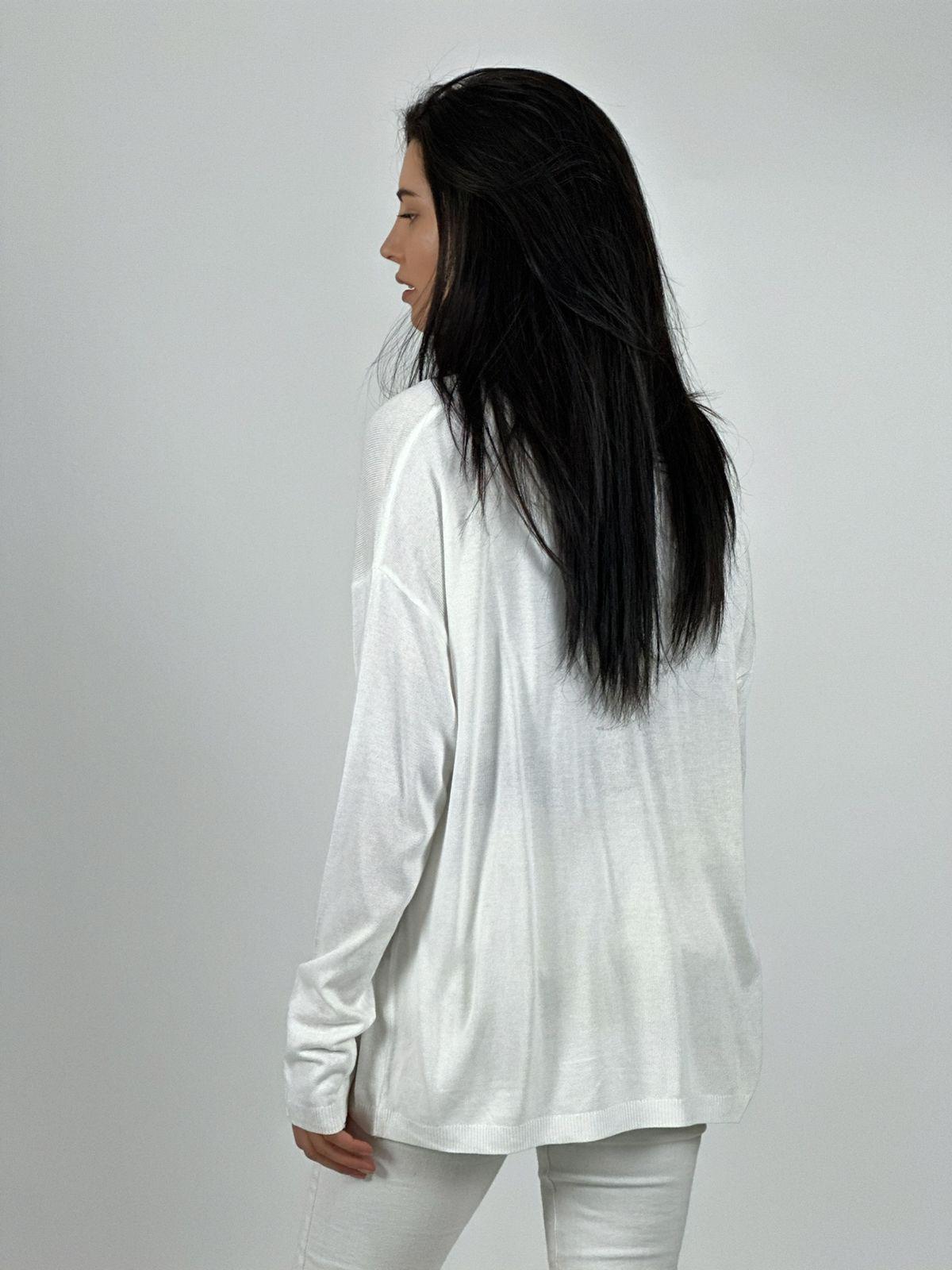 Sweater Hilo Diseño Oso Con Brillo