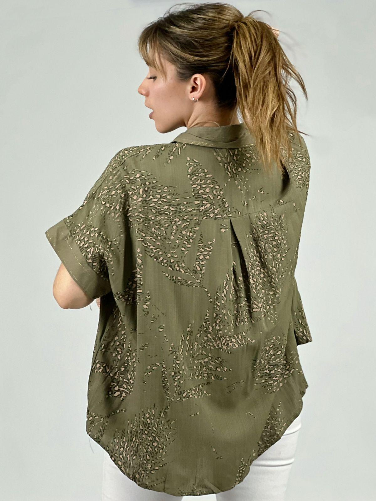 Blusa Lino Estampados print