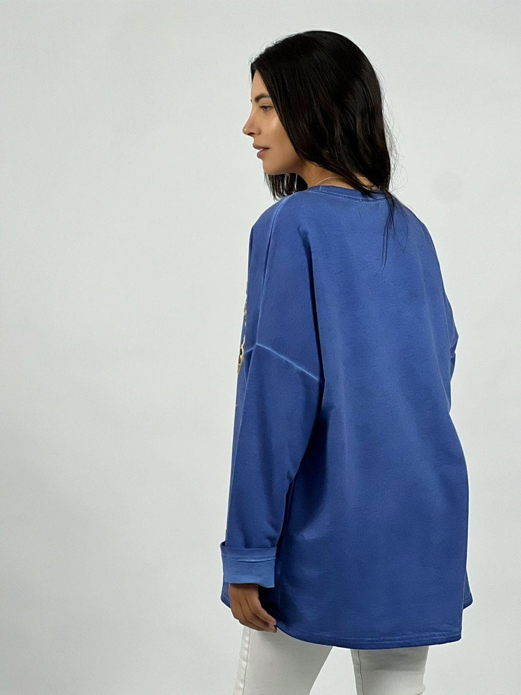 Polerón Algodón Doble Corazón Print