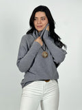 Sweater Spandex de Lana Cuello Alto