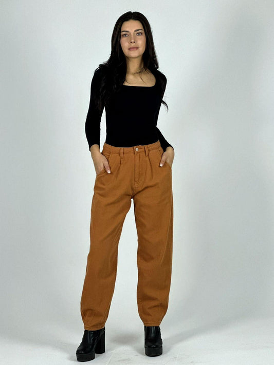 Pantalón Italiano Estilo Mom