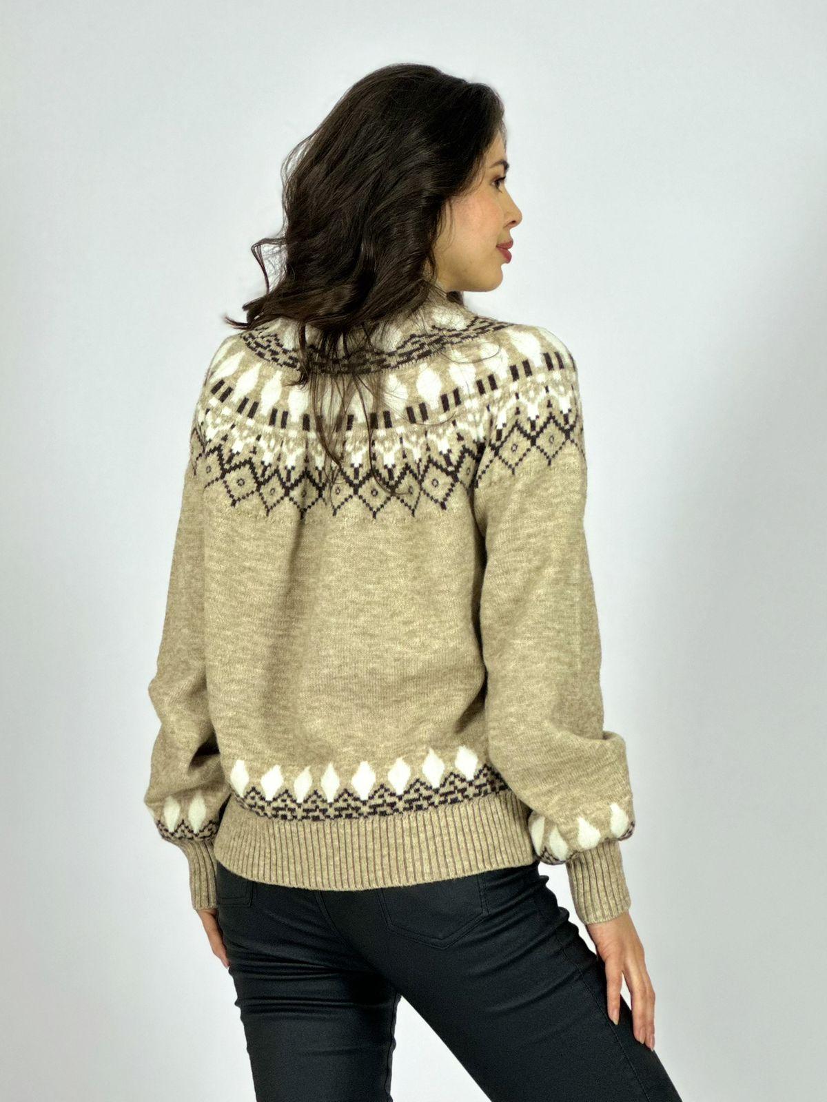 Sweater Lana Diseño Tipo Rombo