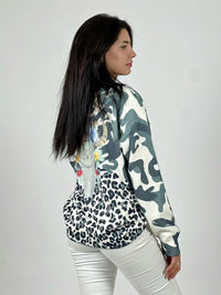 Sweater Cashmere Print