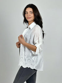 Blusa Bordado Boho Broderi