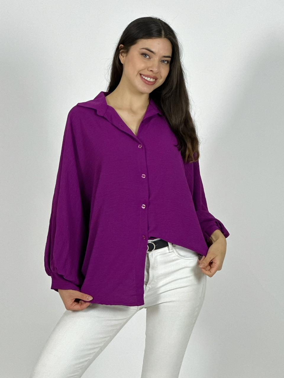 Blusa Italiana Cey Manga Globo