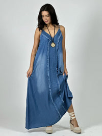 Vestido Mezclilla con Tirantes