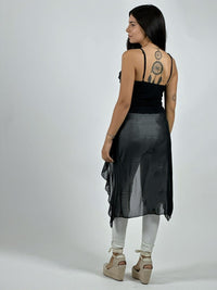 Blusa Larga con Vuelos