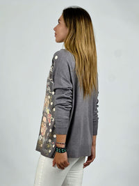 Sweater Spandex Comics Lunares