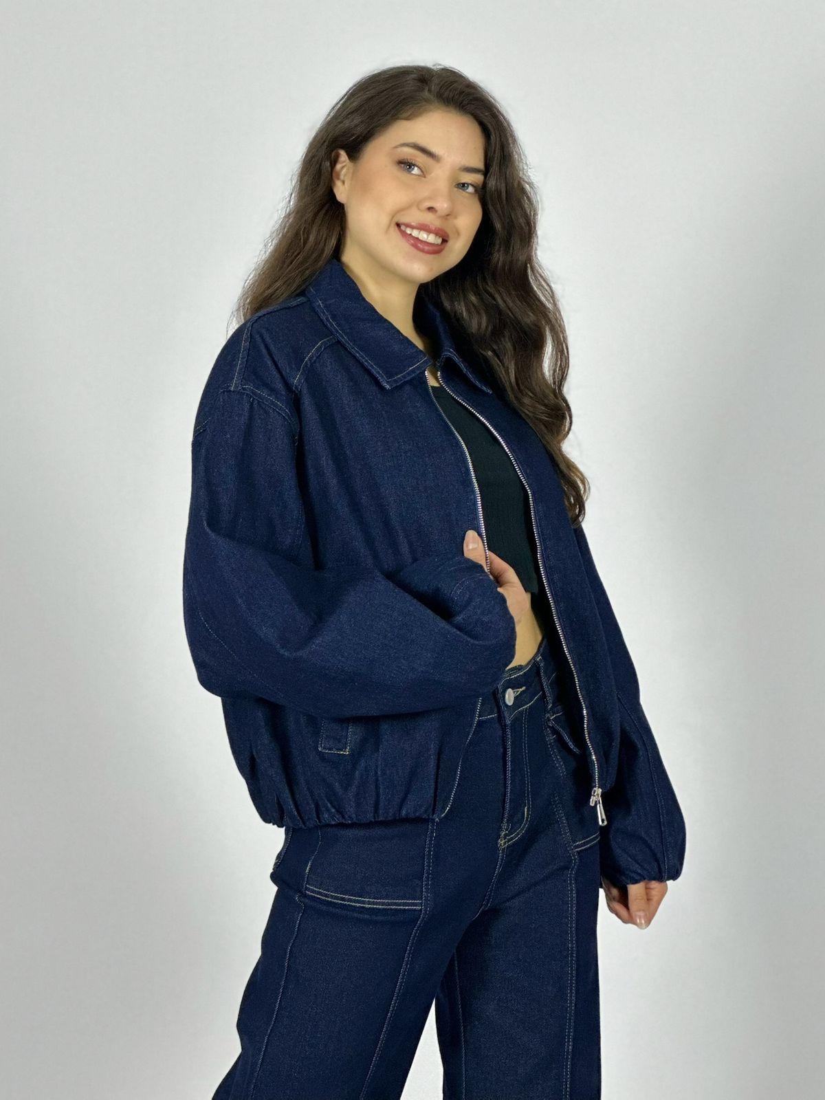 Chaqueta Bomber de Mezclilla