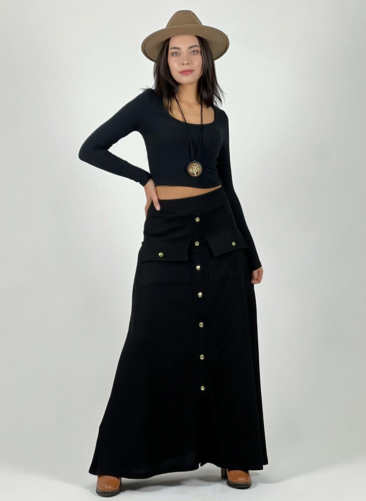 Falda Lanilla Spandex