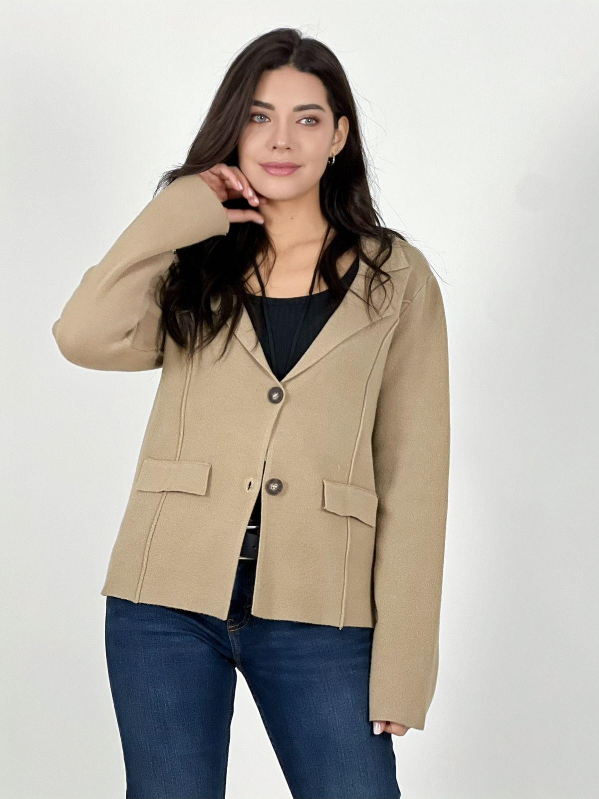 Blazer Cuello V 2 Botones