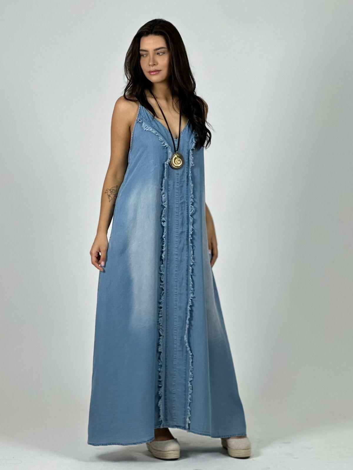 Vestido Mezclilla con Tirantes