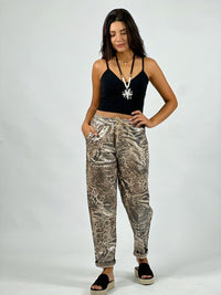 Jogger Algodón Diseño Leopardo