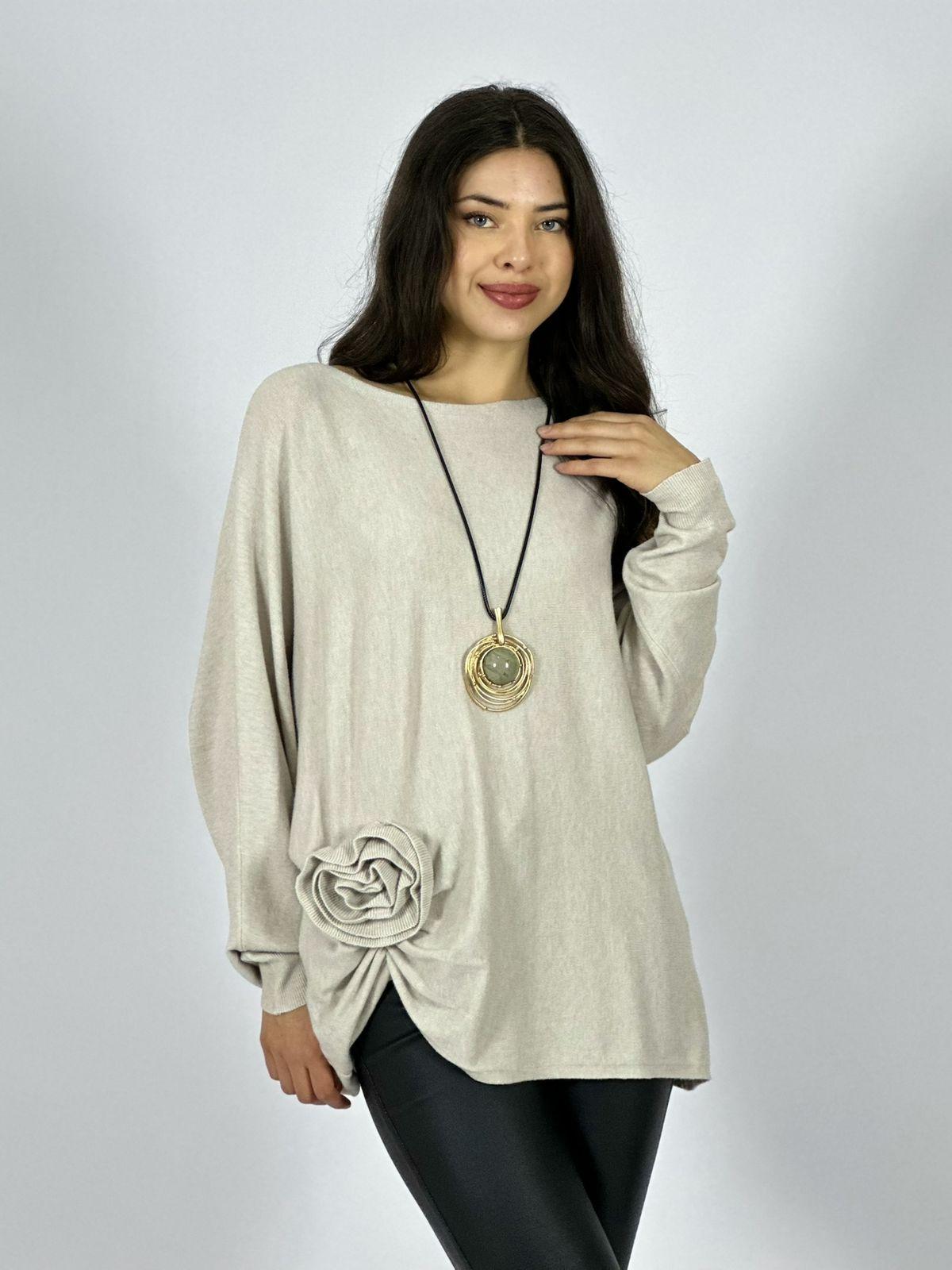 Sweater Spandex Rosa