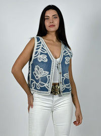 Gillete Boho Chic Diseño Bordado