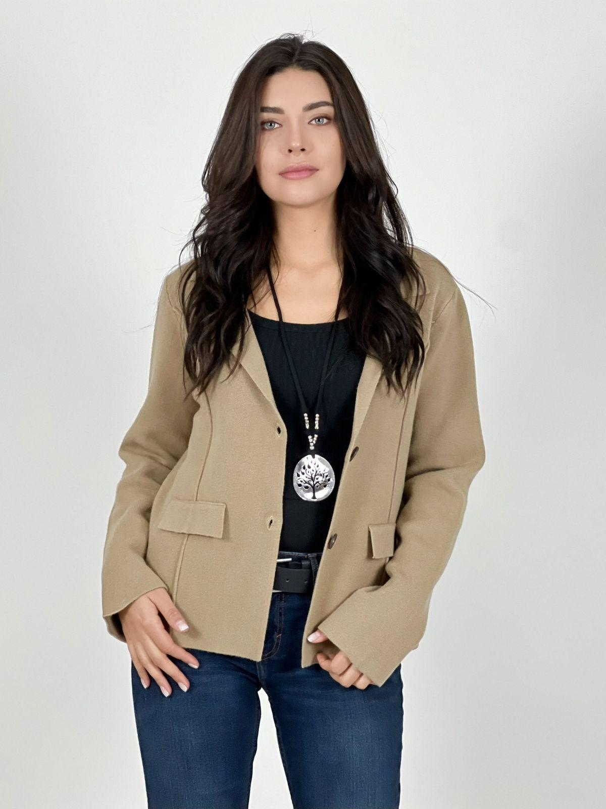 Blazer Cuello V 2 Botones