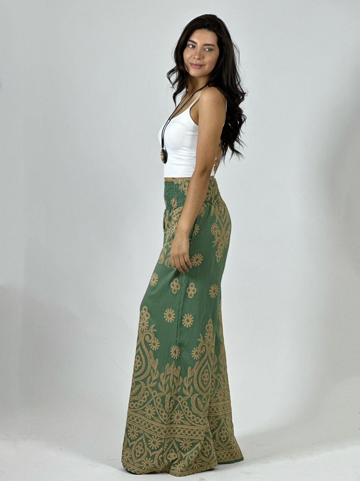 Palazzo Lino Estampado Boho