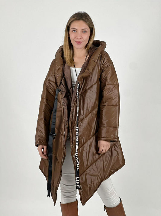 Parka Italiana Cruzada con Amarre