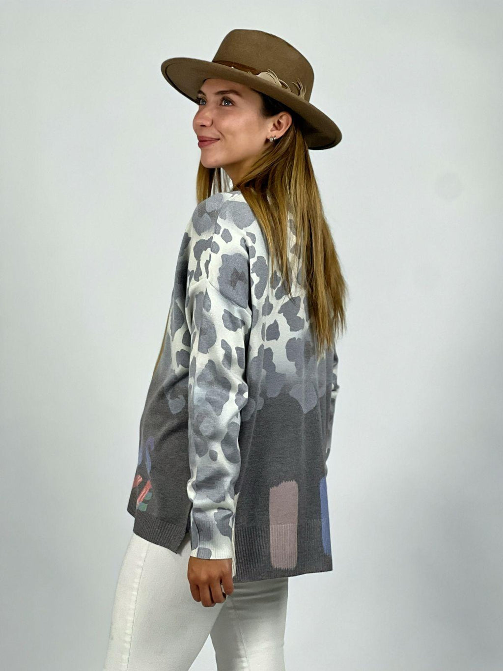 Sweater Spandex Print PAZ/LOVE