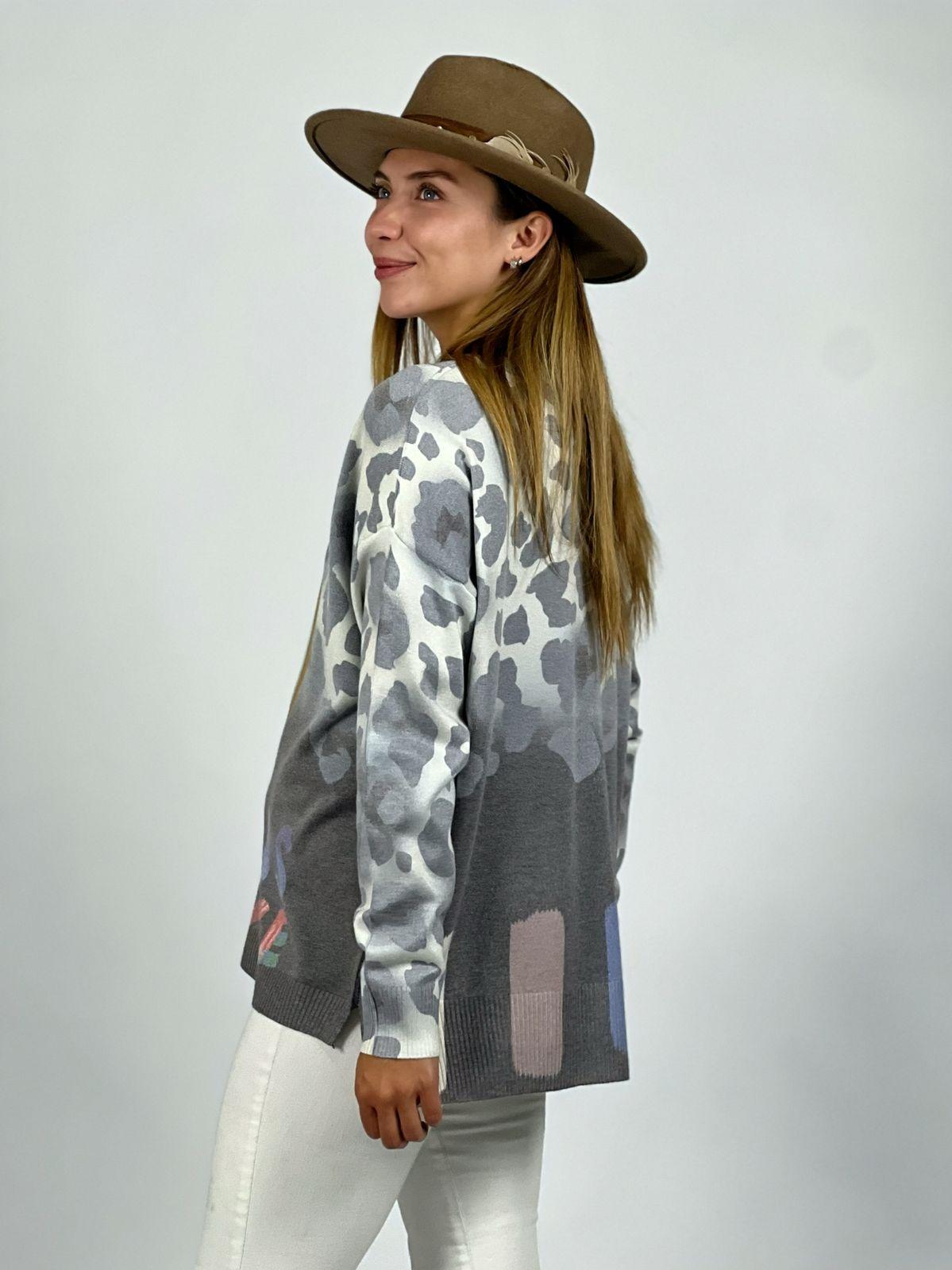 Sweater Spandex Print PAZ/LOVE